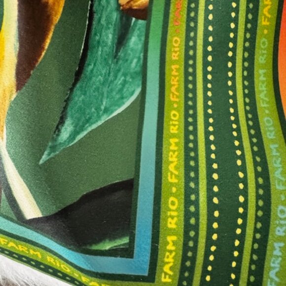 FARM Rio Farm Rio Silk Scarf Bag Spring Exotic - Picture 8 of 15